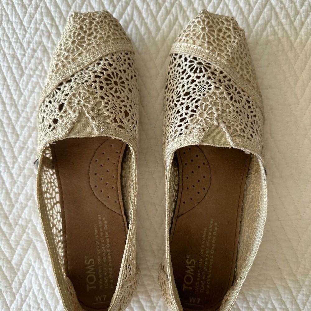 Toms Women's Alpargata 3.0 Slip On Flats Size 7